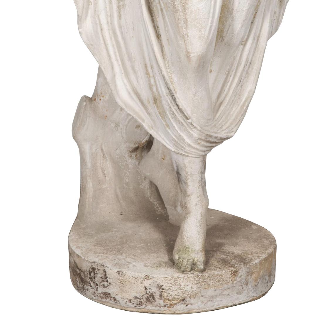 19th Century Italian Plaster Statue 