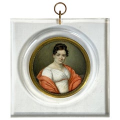 19th Century Italian Portrait Miniature
