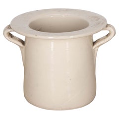 19th Century Italian Preserving Pot with Handles