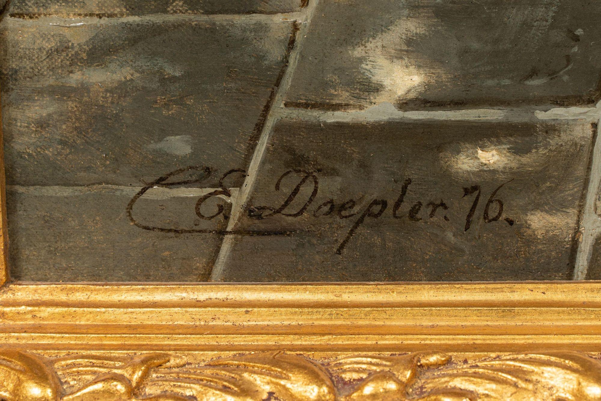 „Italienische Renaissance-Partei des 19. Jahrhunderts“, Öl auf Leinwand von Carl Emil Doepler im Angebot 6