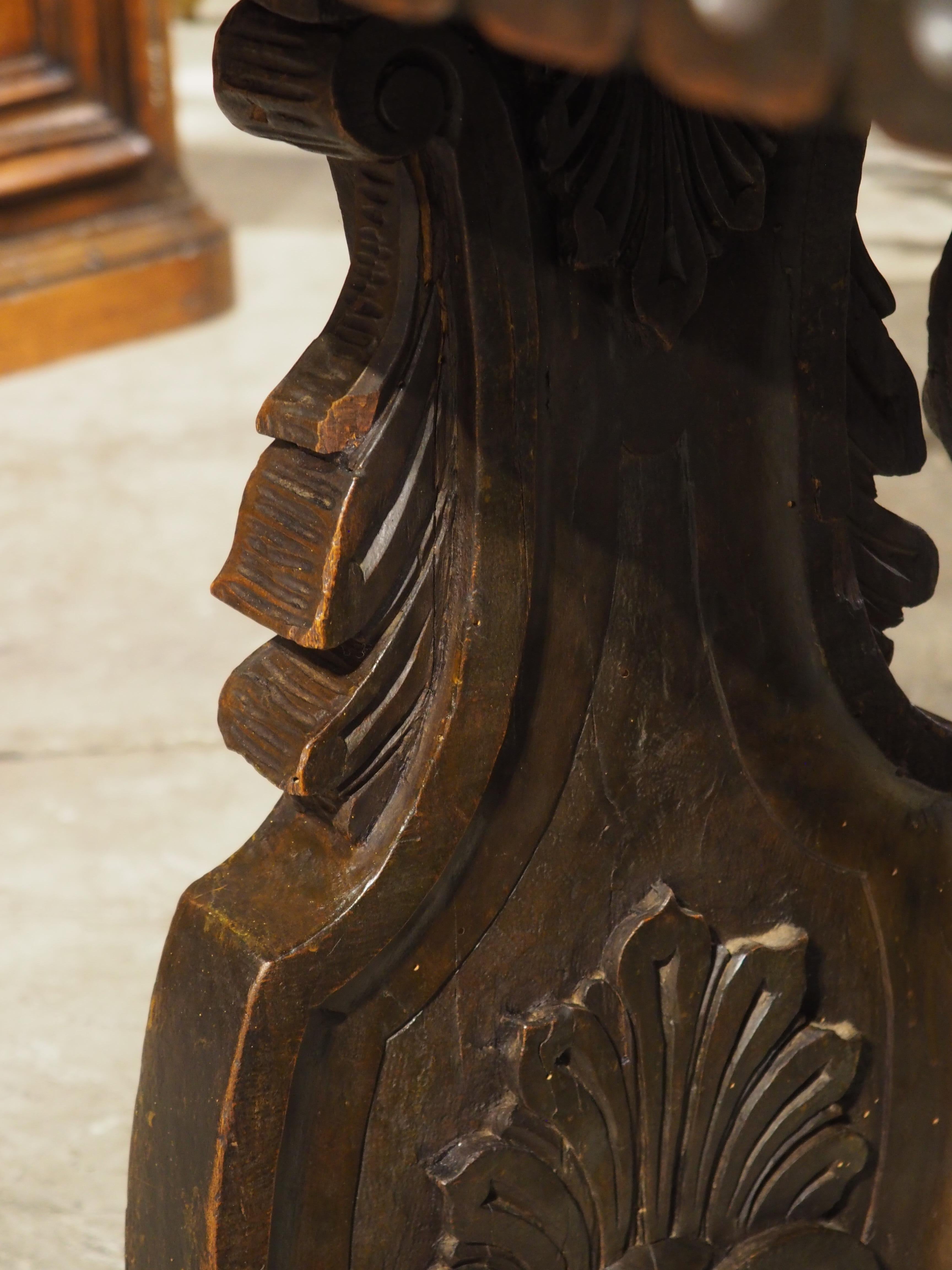 19th Century Italian Renaissance Style Library Table 11