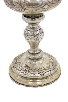 19th Century Italian Renaissance Style Silver Chalice