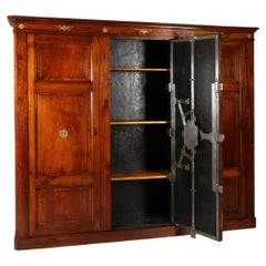 19th Century Italian Safe Cabinet, Cassaforte, Milano 1876