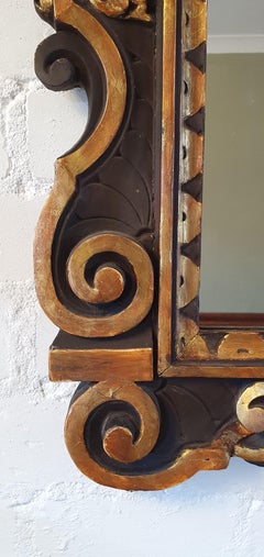 19th Century Italian Sansovino Style Mirror