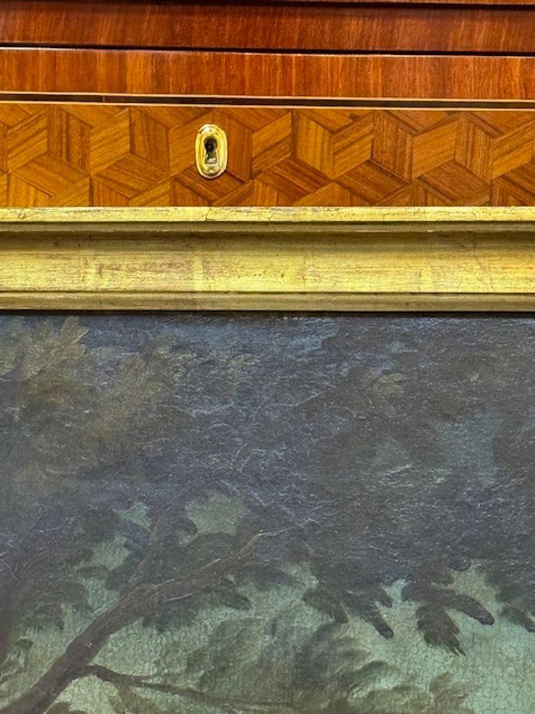 Pittura di uccelli su tela di scuola italiana del XIX secolo in vendita 1