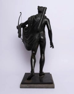 Italienischer Bildhauer des 19. Jahrhunderts: „Apollo Belvedere“, H. 60 cm