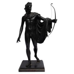 Italienischer Bildhauer des 19. Jahrhunderts: „Apollo Belvedere“, H. 60 cm