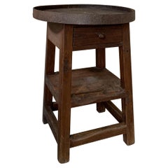 19th Century Italian Sculptor Stand Table
