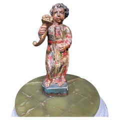 19th Century Italian Sculpture – Boy with a Cornucopia