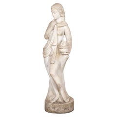 19th Century Italian Sculpture of a Female