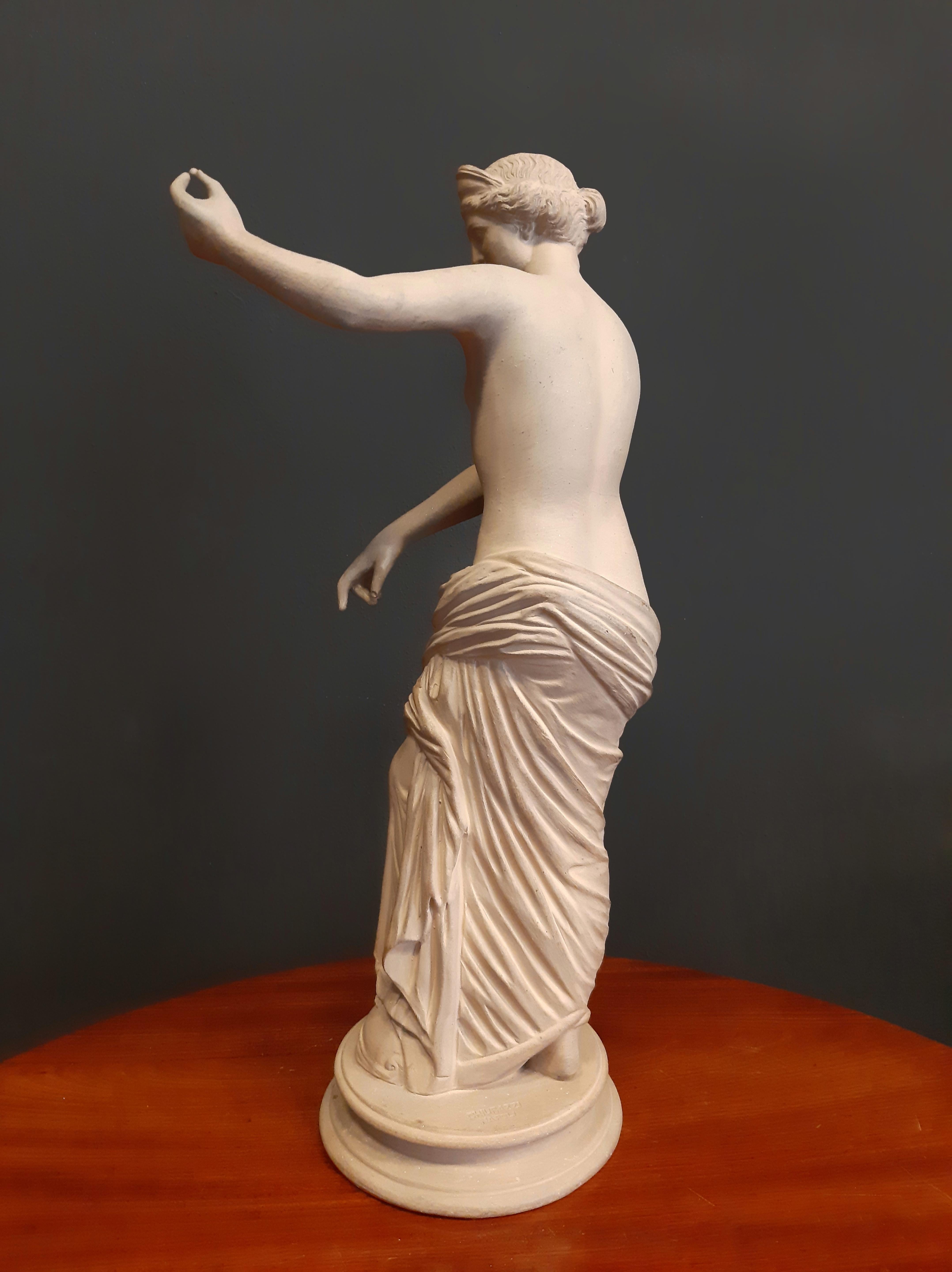 Italienische Skulptur des 19. Jahrhunderts, Venus von Capua, Terrakotta, Chiurazzi im Angebot 3