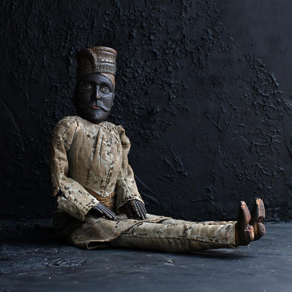 Italienische / sizilianische große handgefertigte Marionette aus dem 19. im Angebot 5