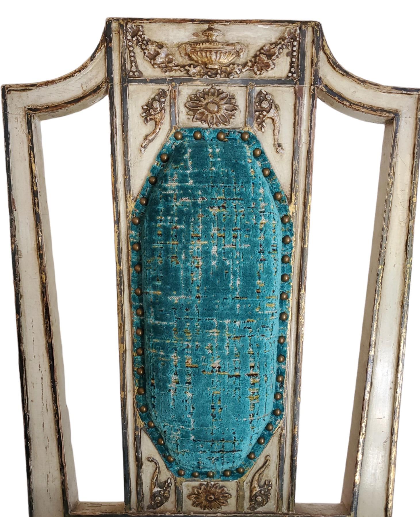 Néoclassique Chaises d'appoint italiennes du XIXe siècle en vente