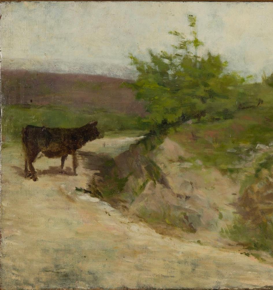 19th Century Italian Signed and Located Painting In Good Condition For Sale In Roma, IT