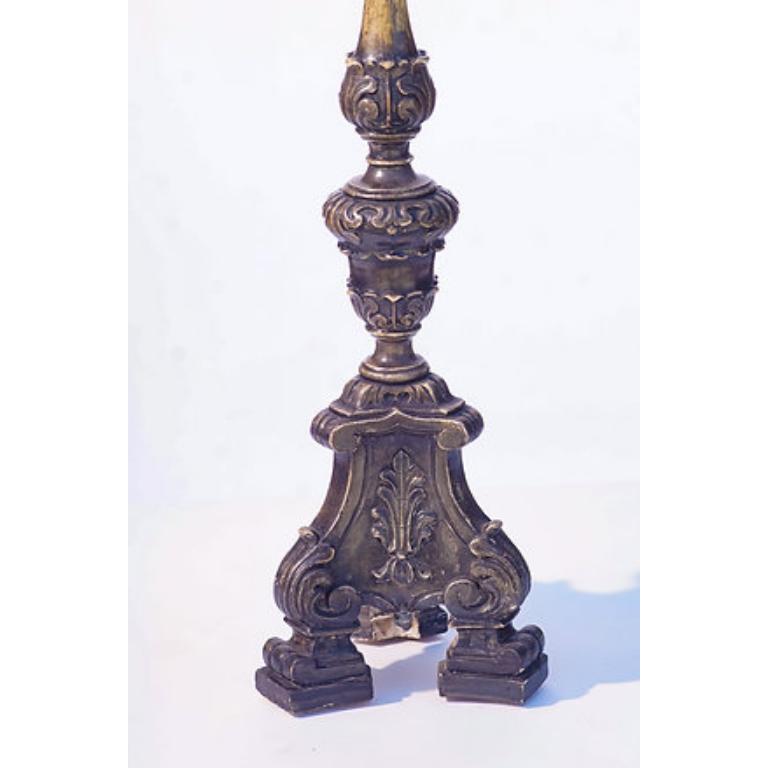 Candelabros italianos de pan de plata del siglo XIX (4 en total) Neoclásico en venta