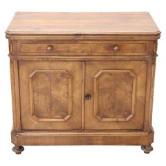 19th Century Italian Solid Oak Wood Sideboard, Buffet or Credenza