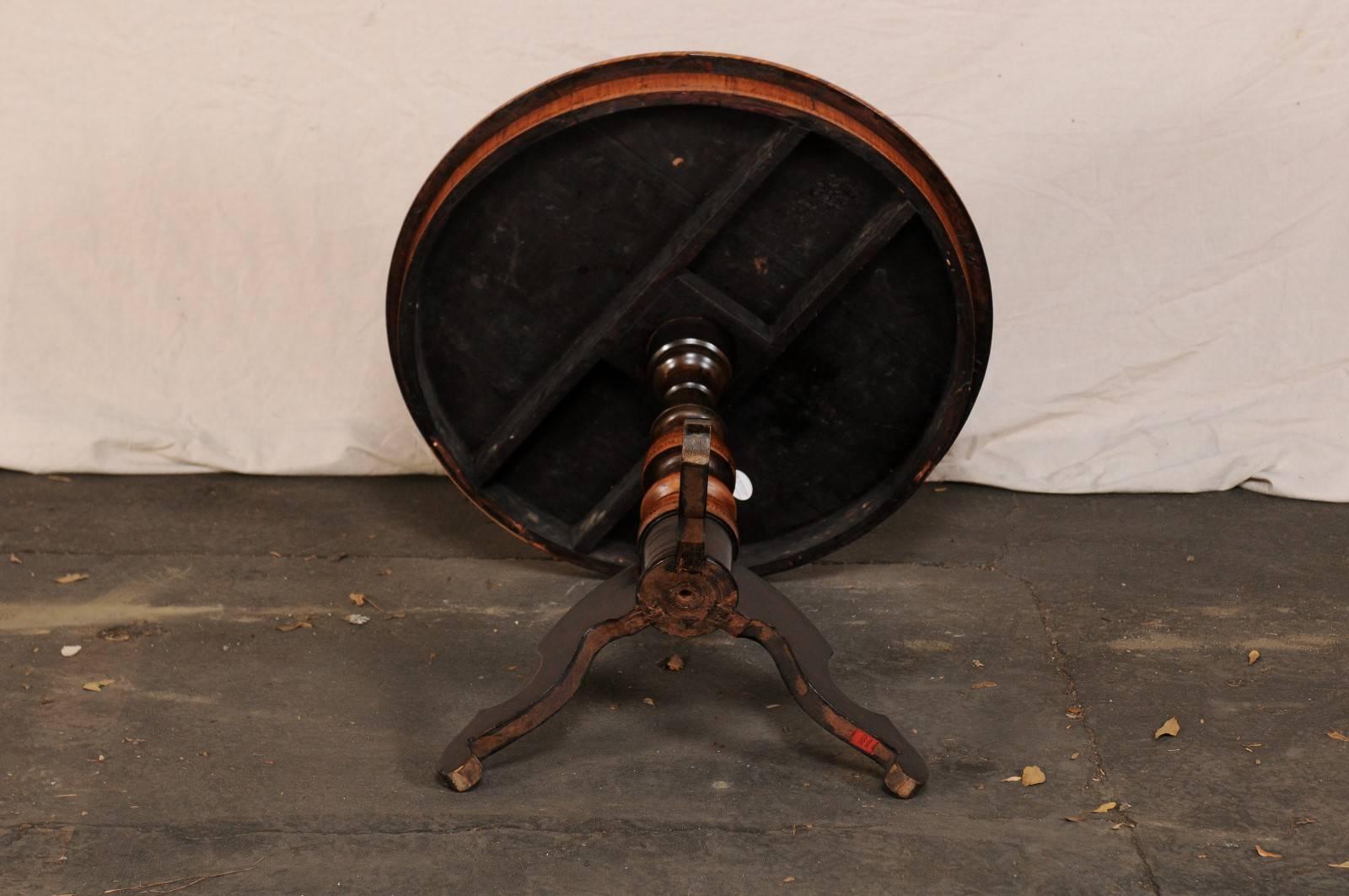 19th Century Italian Sorrento Inlaid Table 3