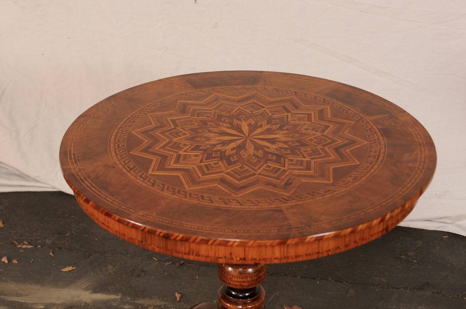 italian inlaid table