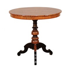 19th Century Italian Sorrento Inlaid Table
