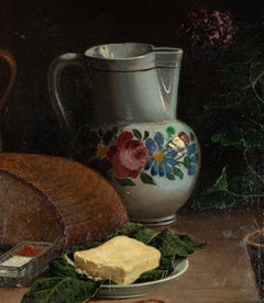 19th Century Italian Still Life Painting by Antonio Reynes