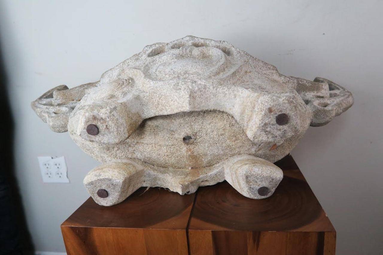 Jardinera italiana de piedra del siglo XIX Tallado a mano en venta