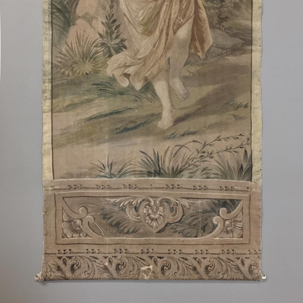 19th Century Italian Sucre de Herb Tapestry For Sale 2