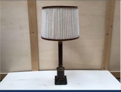 19th Century Italian Table Lamp with Marble Base, 1890s
