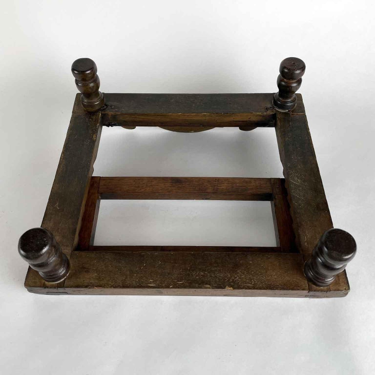 Table Lectrum 19th Century Italian Table Lectern Carved Walnut Bookstand For Sale at ...