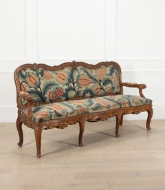 Sofá Tapizado Italiano Siglo XIX