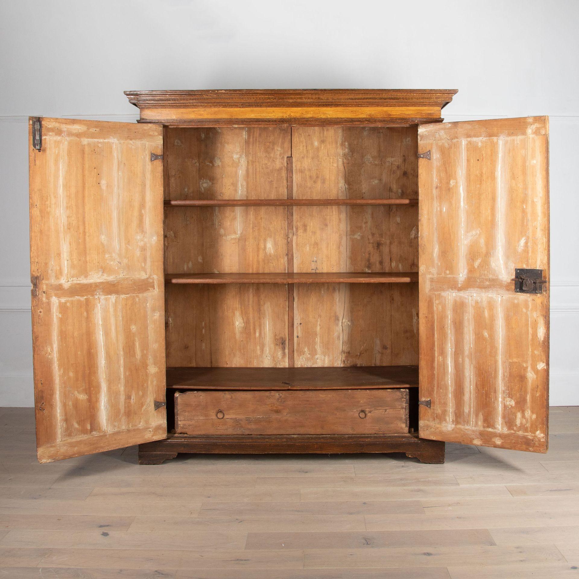 Country 19th Century Italian Tuscan Armoire For Sale