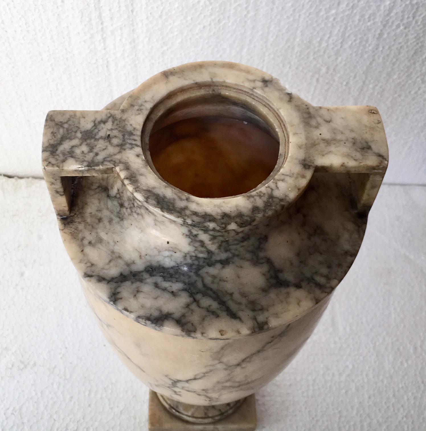 Marble 19th Century Italian Vase or Urn Neoclassical Style