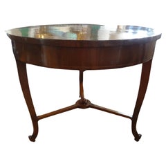 Used 19th Century Italian Walnut Center Table Or Game Table