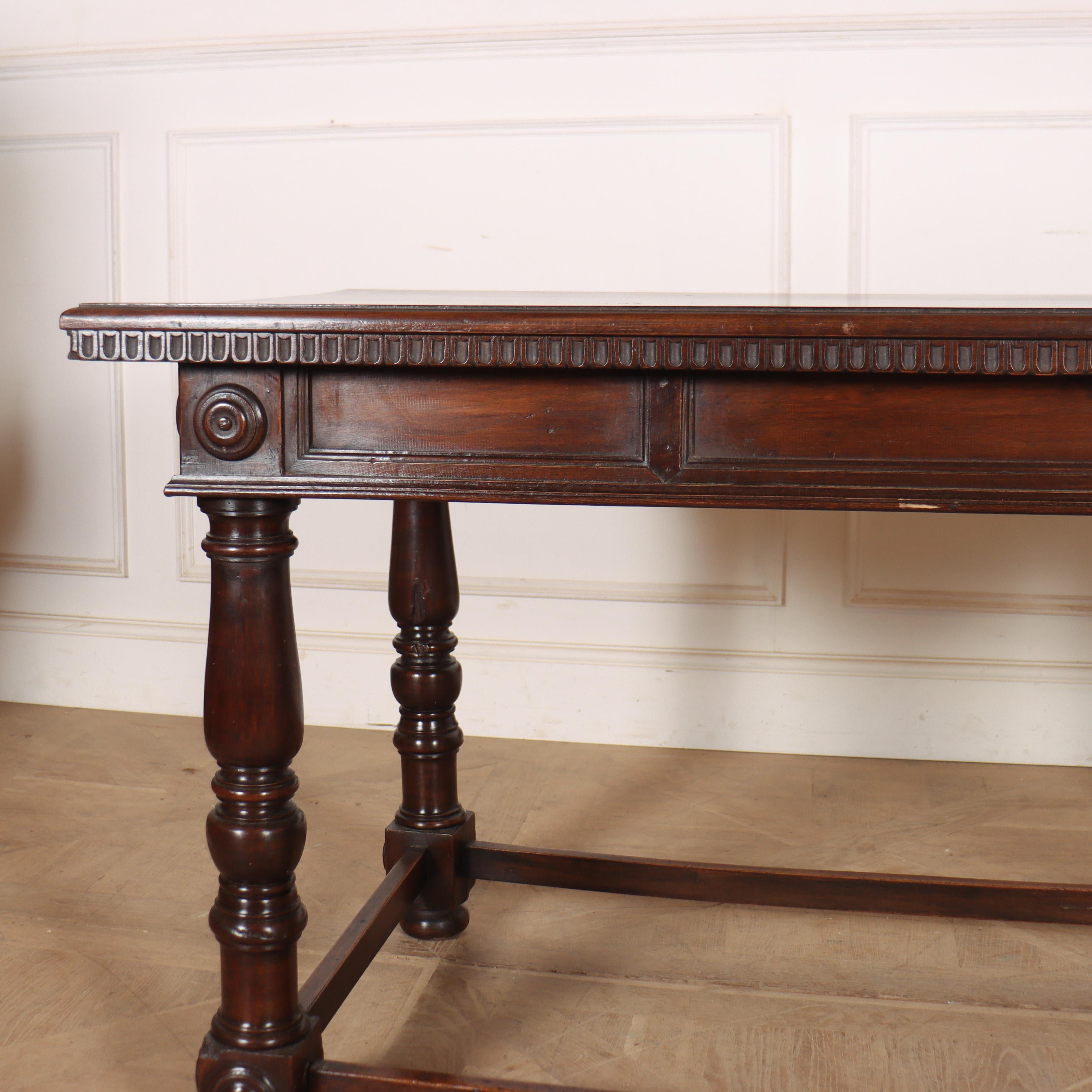 19th Century Italian Walnut Desk in vendita 6