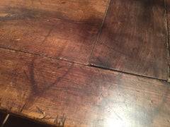 19th Century Italian Walnut Draw Leaf Table