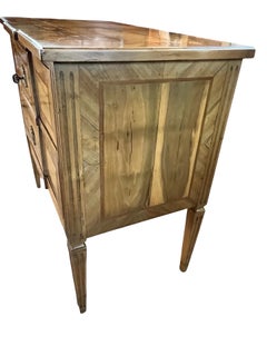 19th Century Italian Walnut Neoclassical Commode