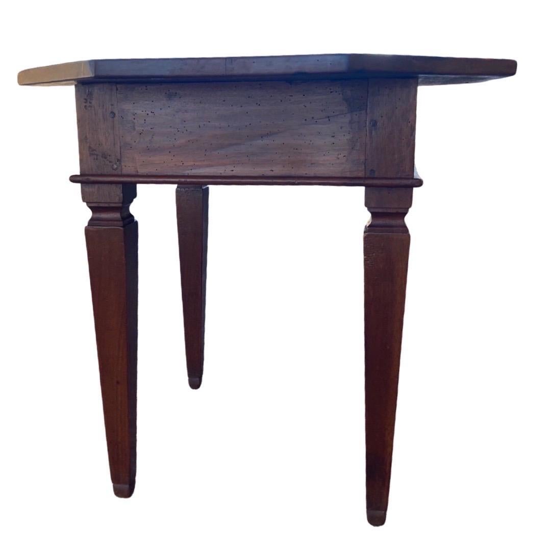 19th Century Italian Walnut Octagonal Side Table / Center Table 3