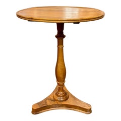 19th Century Italian Walnut Pedestal Table