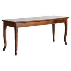 Antique 19th Century Italian Walnut Sofa Table