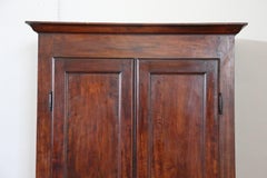 19th Century Italian Walnut Wood Wardrobe, Armoire, 1850s