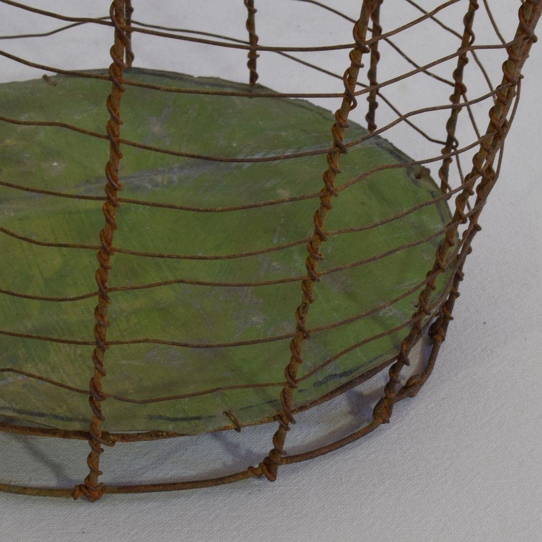 19th Century Italian Wirework Basket 9