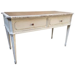 19th Century Italian Wooden Counter Table, 1890s