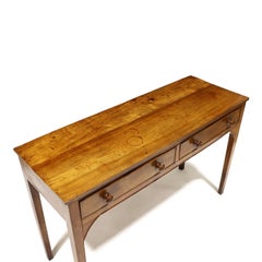 19. Jahrhundert Italianate Nussbaum Server / Konsolentisch