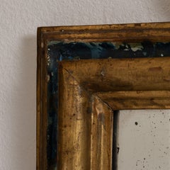 19th Century Italy Gilded Gold Carved Giltwood Wall Mirror