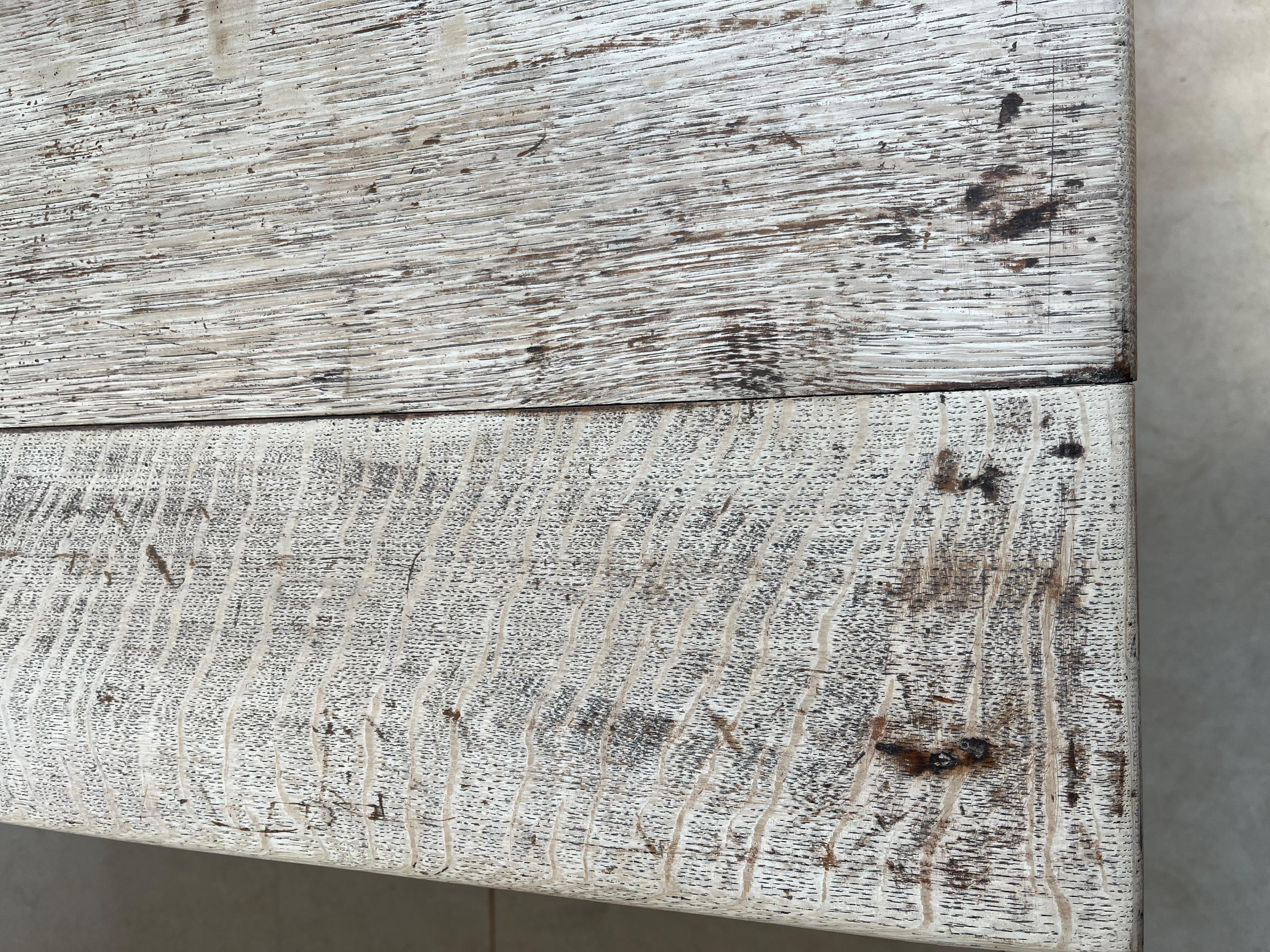 19th Century Jacobean Bleached Oak Sideboard / Buffet 7