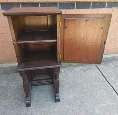 19th Century Jacobean Style Carved Walnut Side Table