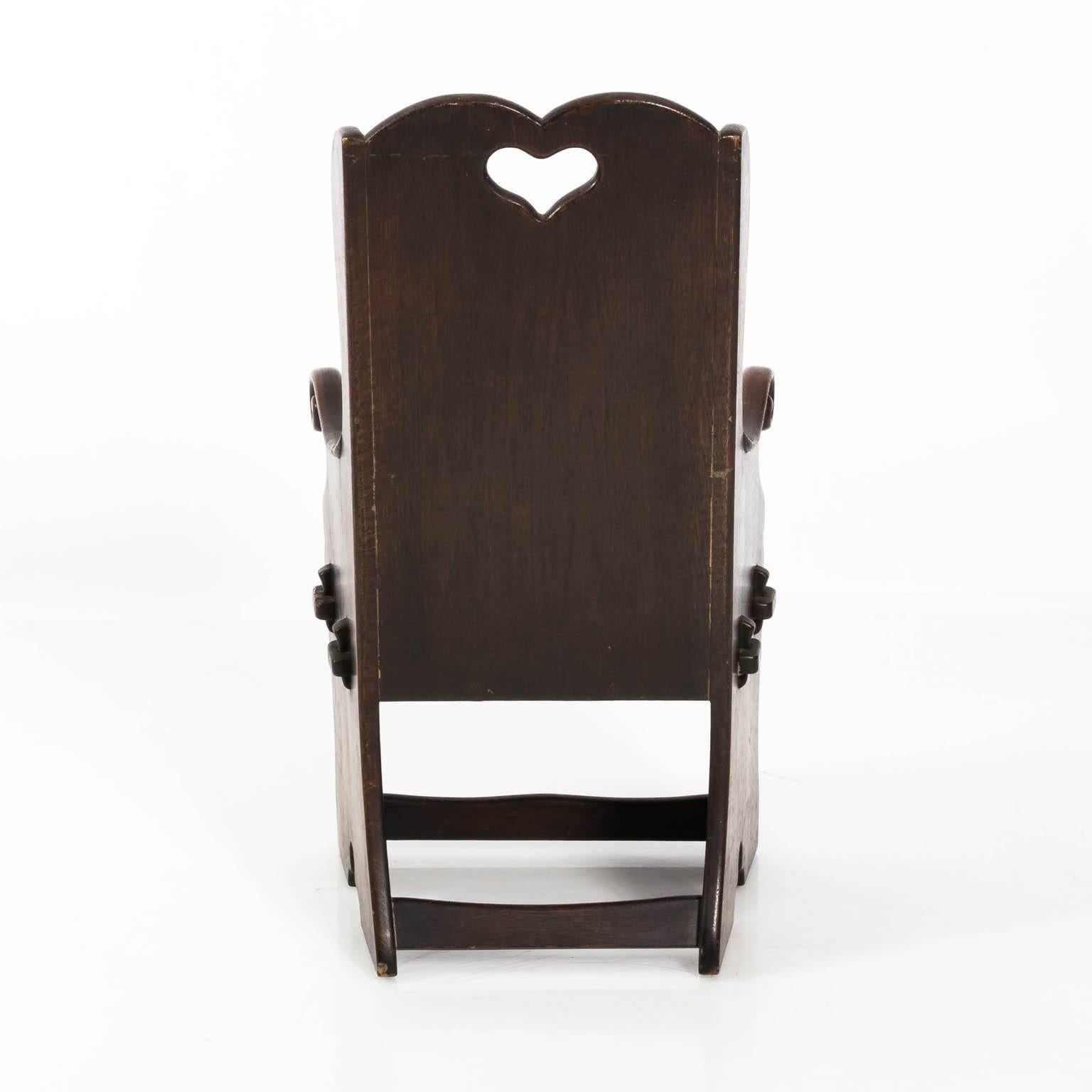 19th Century Jacobean Style Child Chair 1