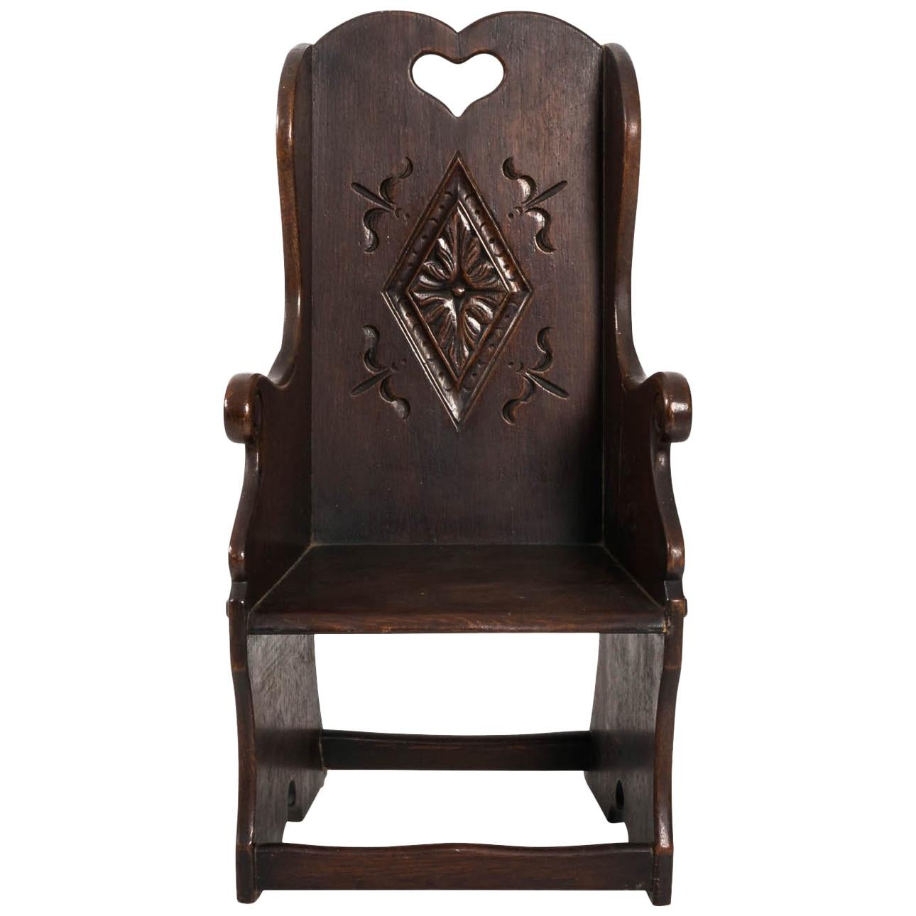 19th Century Jacobean Style Child Chair
