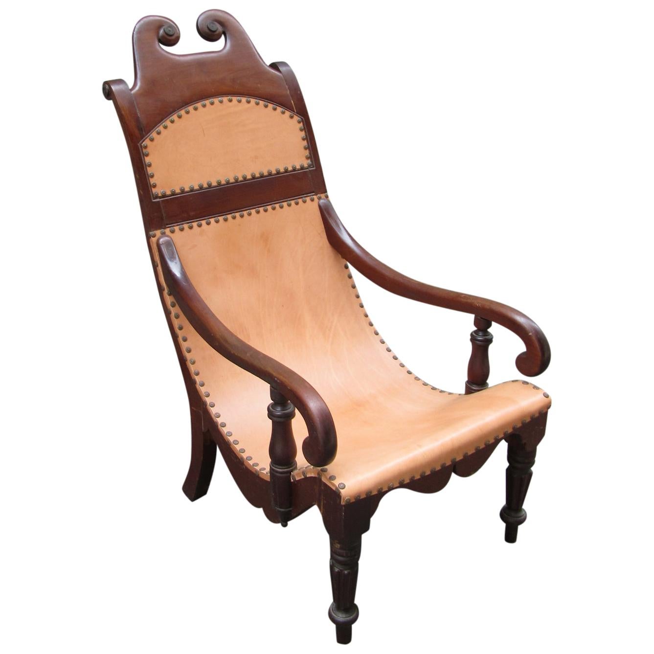 19th Century Jamaican Campeche / Planter Chair