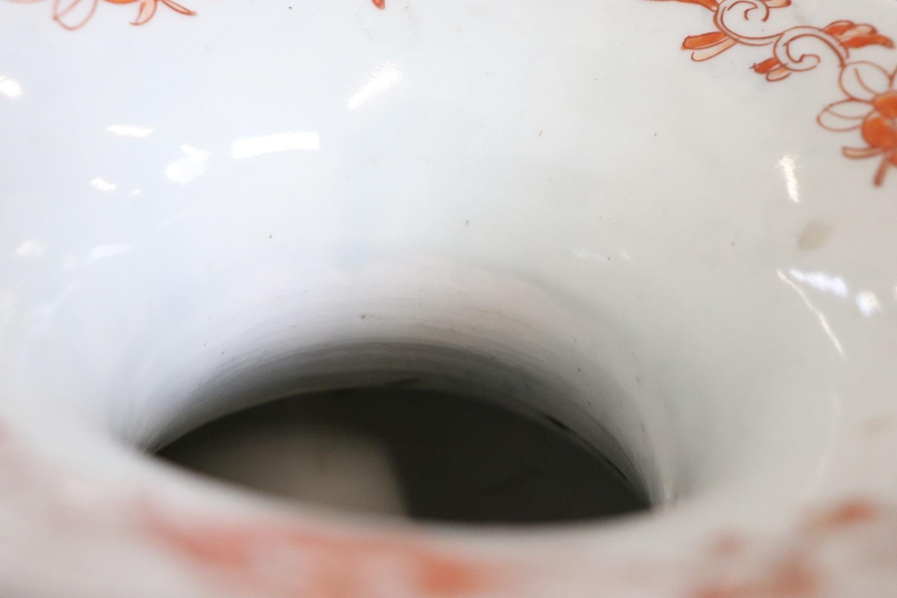 19th Century Japanese Artistic Imari Large Vase in Hand Painted Porcelain 7
