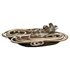 19th Century Japanese Bronze Duck Incense Burner